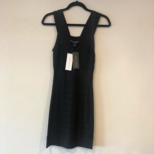 NWT French Connection black bandage dress